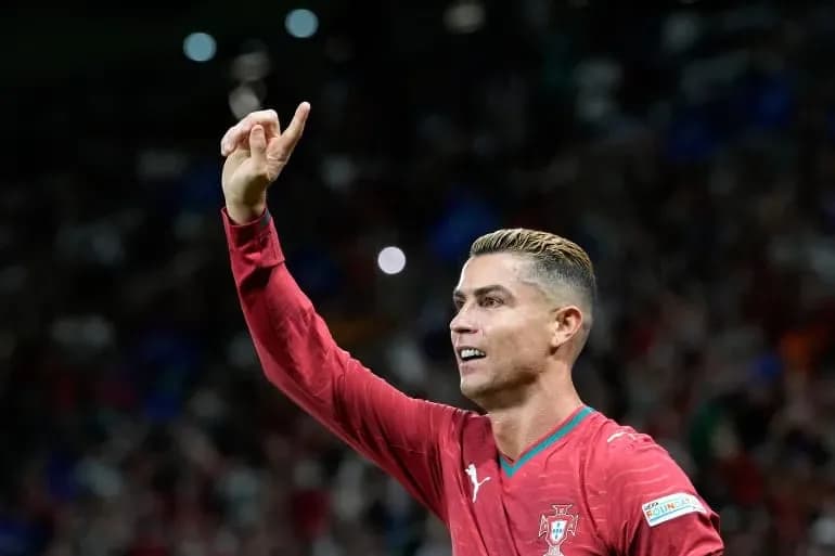كريستيانو رونالدو بقميص منتخب البرتغال